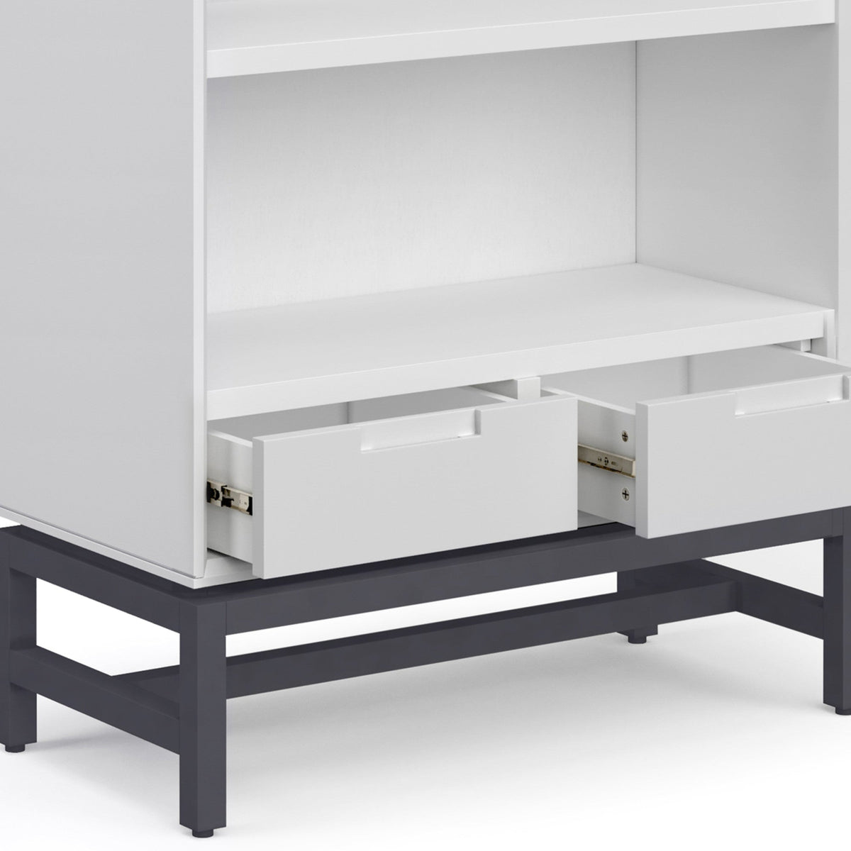 White Rubberwood | Banting Bookcase