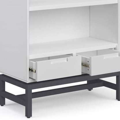 White Rubberwood | Banting Bookcase