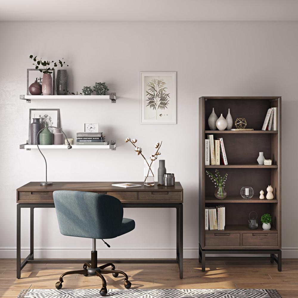 Walnut Brown Rubberwood | Banting Bookcase