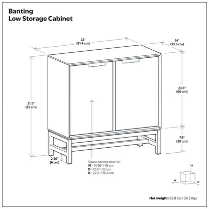 Banting Low Storage Cabinet