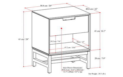 Banting Mid Century Nightstand