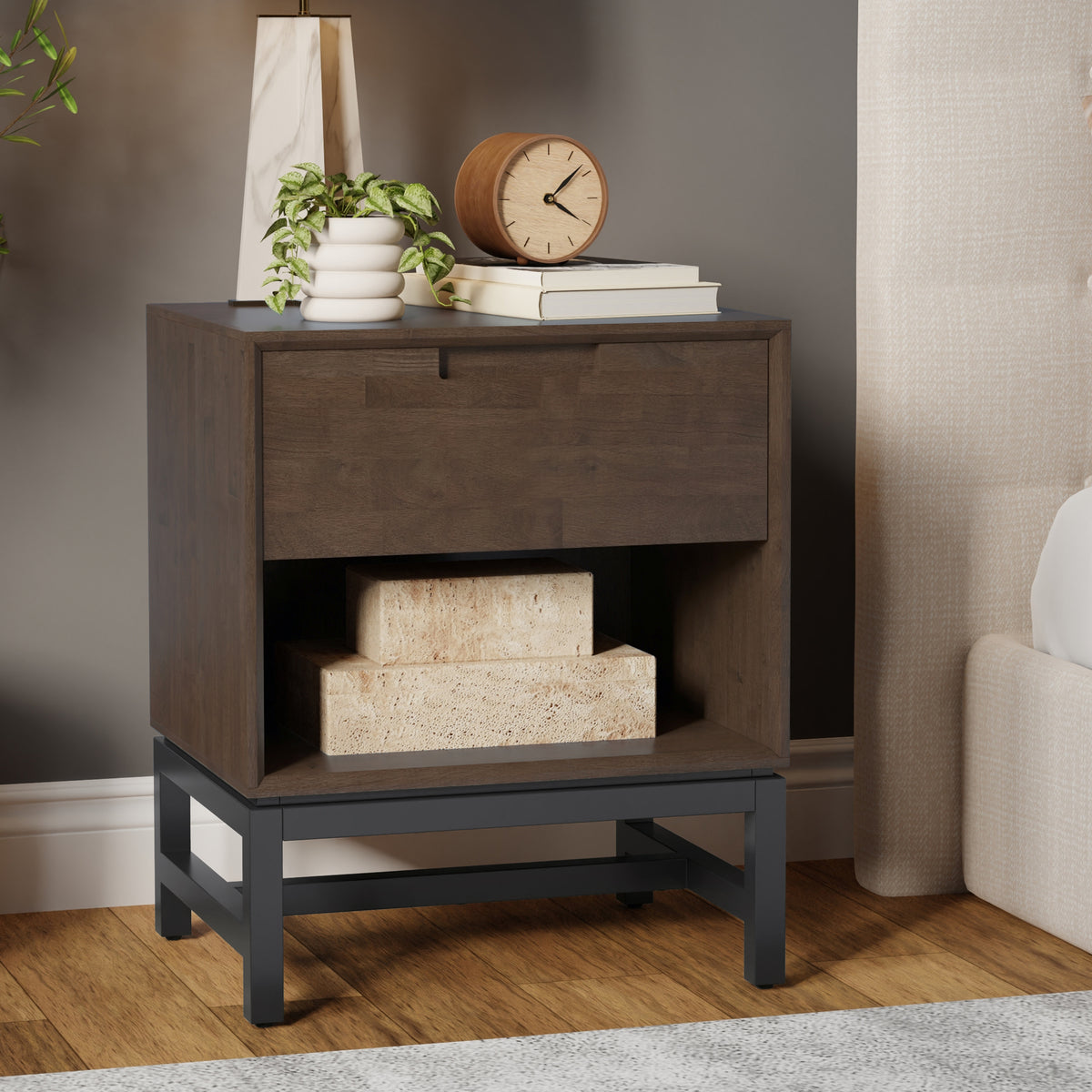 Banting Mid Century Nightstand