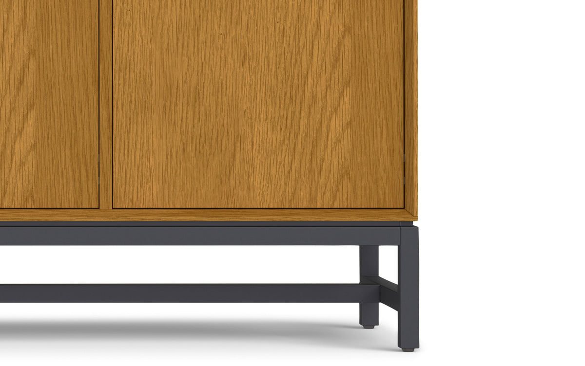 Oak Veneer | Banting 3 Door Sideboard Buffet