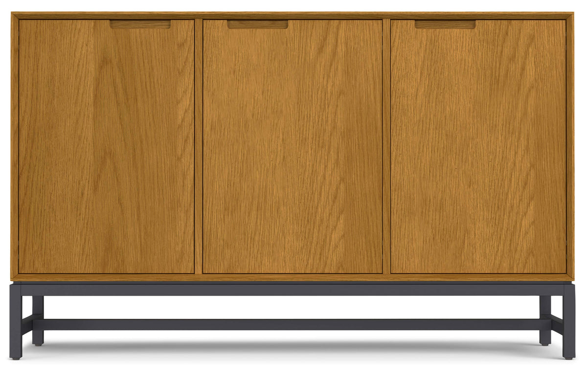Oak Veneer | Banting 3 Door Sideboard Buffet
