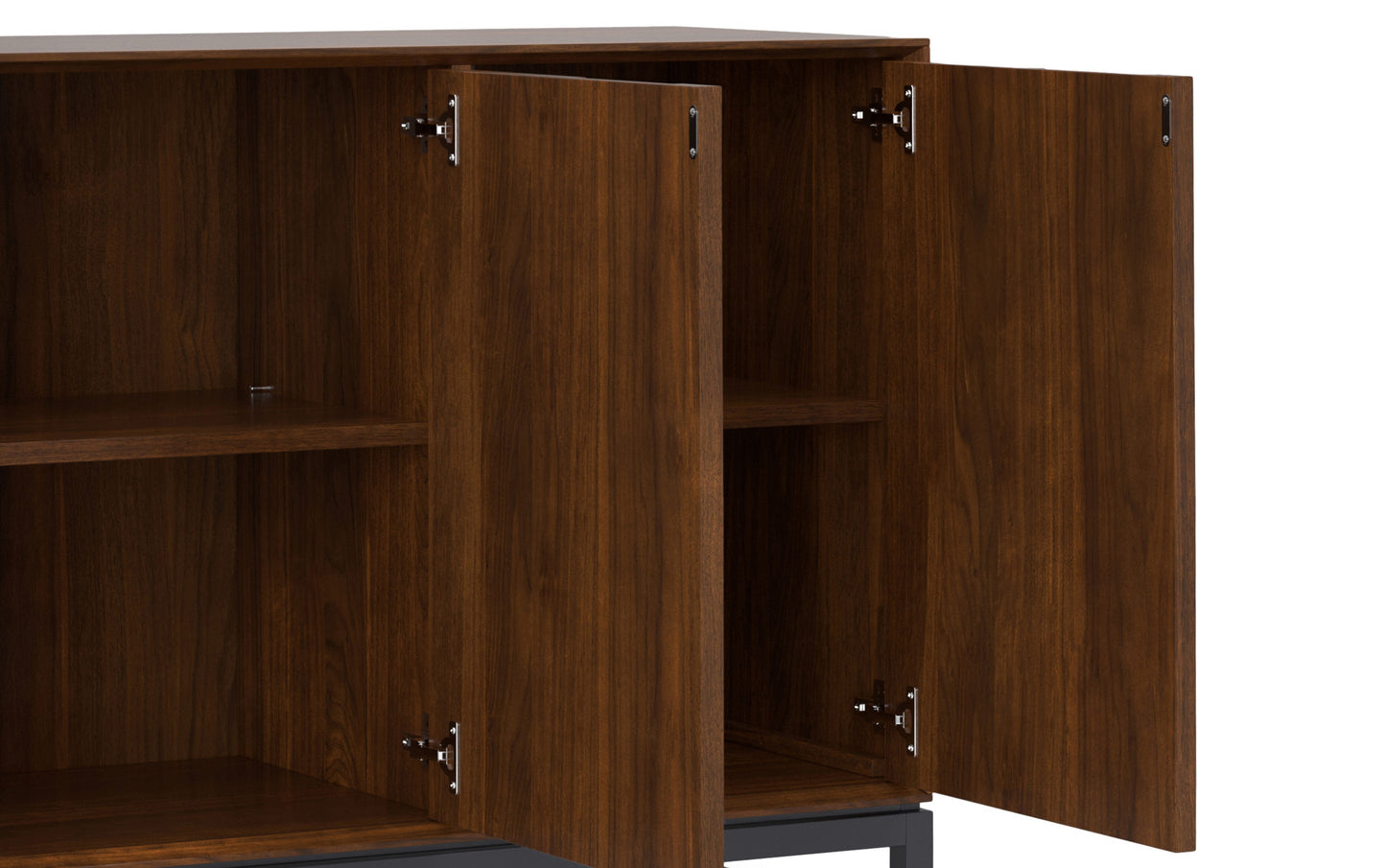 Walnut Veneer | Banting 3 Door Sideboard Buffet