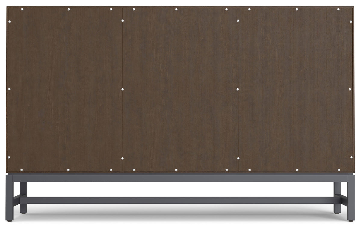 Walnut Brown | Banting 3 Door Sideboard Buffet