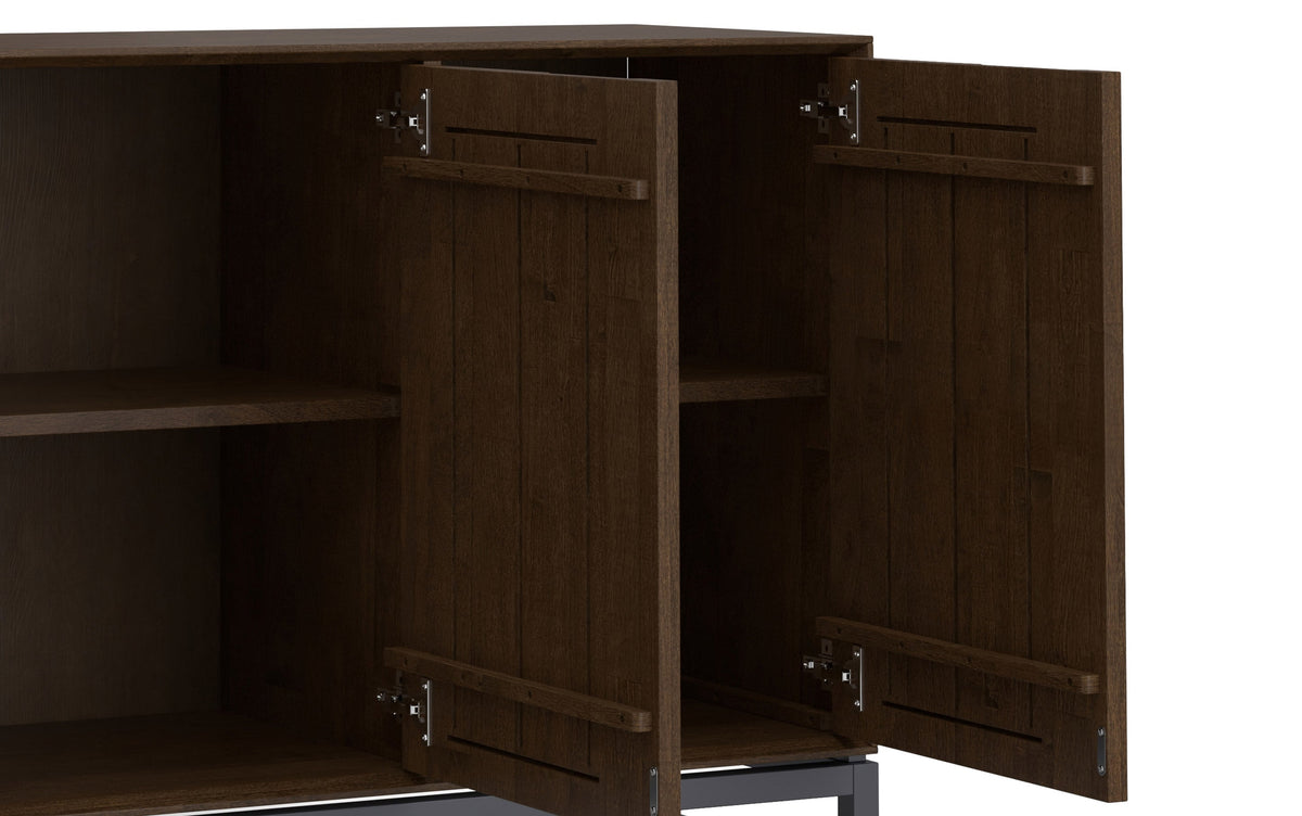Walnut Brown | Banting 3 Door Sideboard Buffet