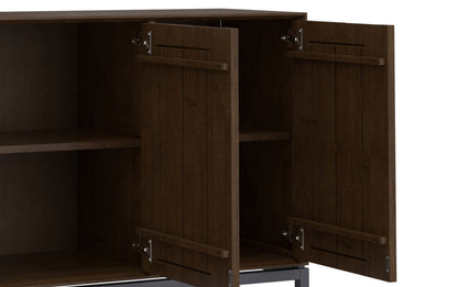 Walnut Brown | Banting 3 Door Sideboard Buffet