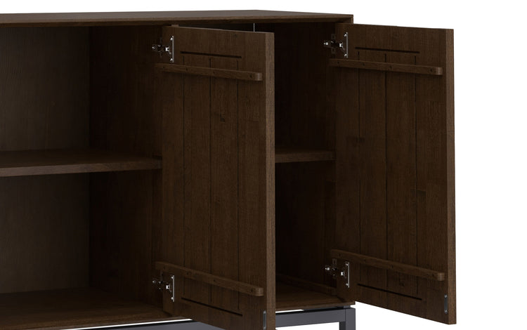 Walnut Brown | Banting 3 Door Sideboard Buffet