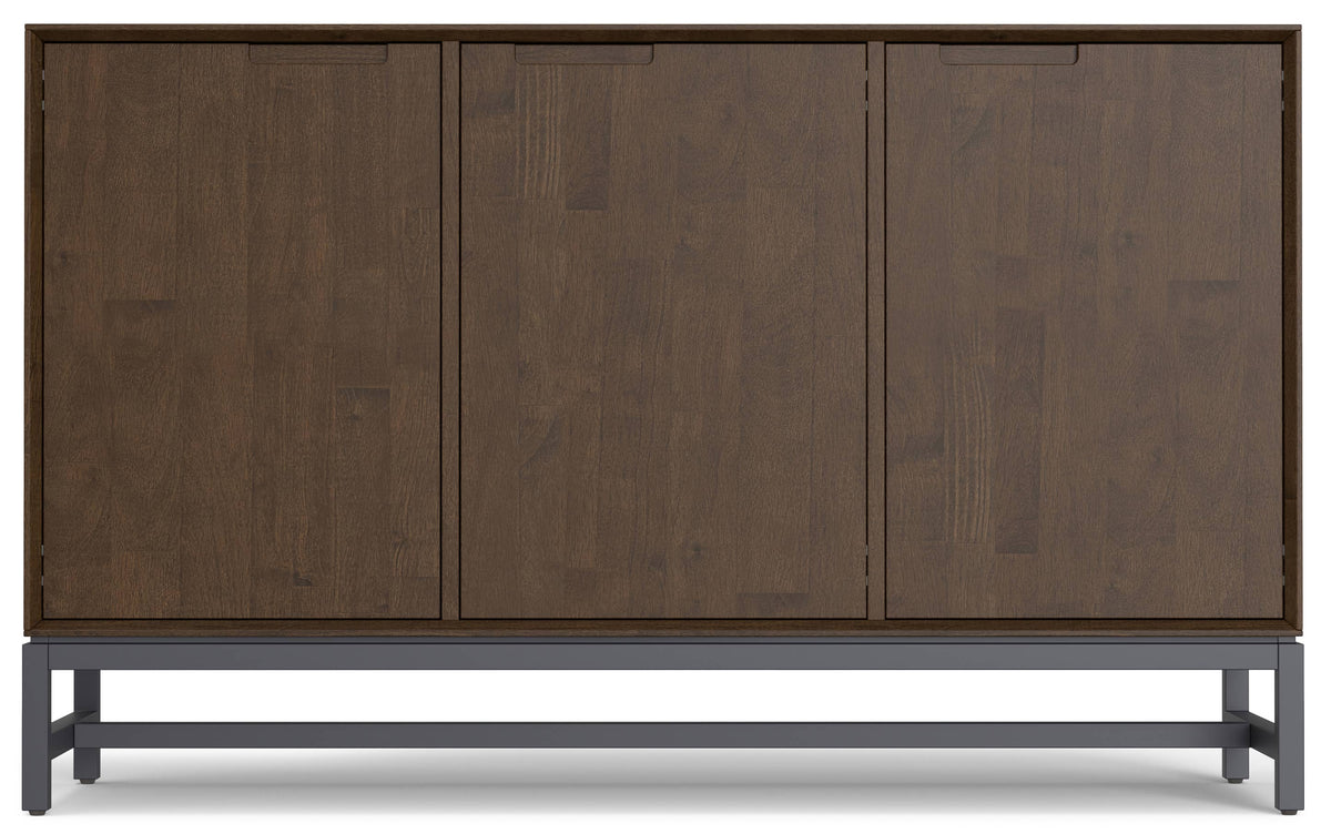 Walnut Brown | Banting 3 Door Sideboard Buffet