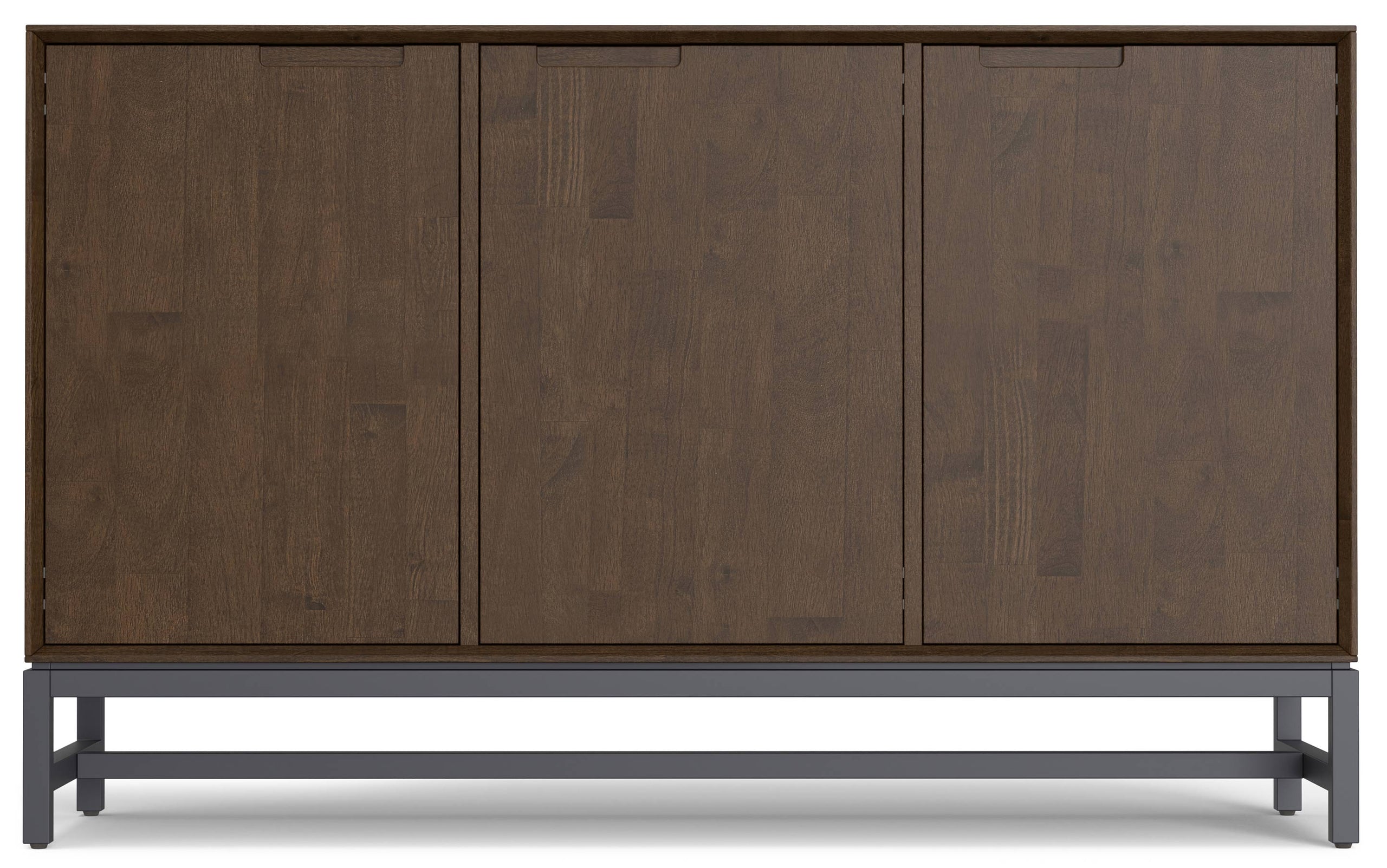 Walnut Brown | Banting 3 Door Sideboard Buffet