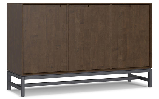 Walnut Brown | Banting 3 Door Sideboard Buffet