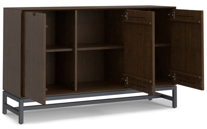 Walnut Brown | Banting 3 Door Sideboard Buffet