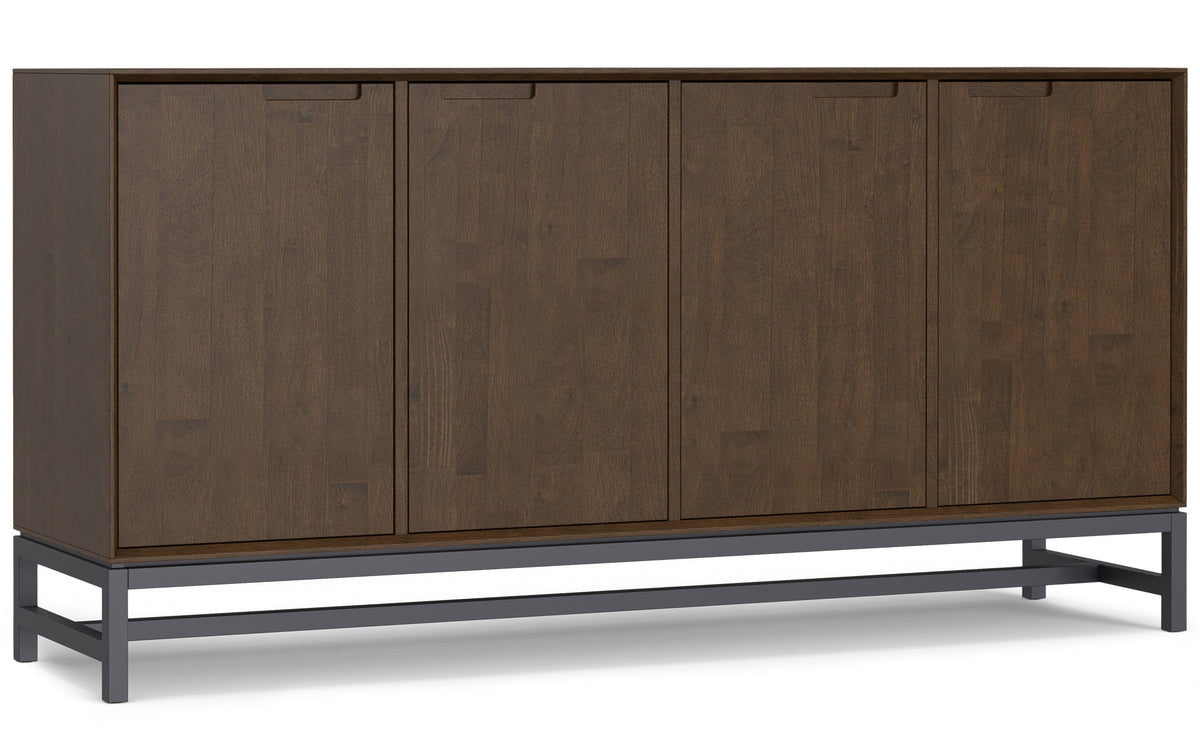 Walnut | Banting 4 Door Sideboard Buffet