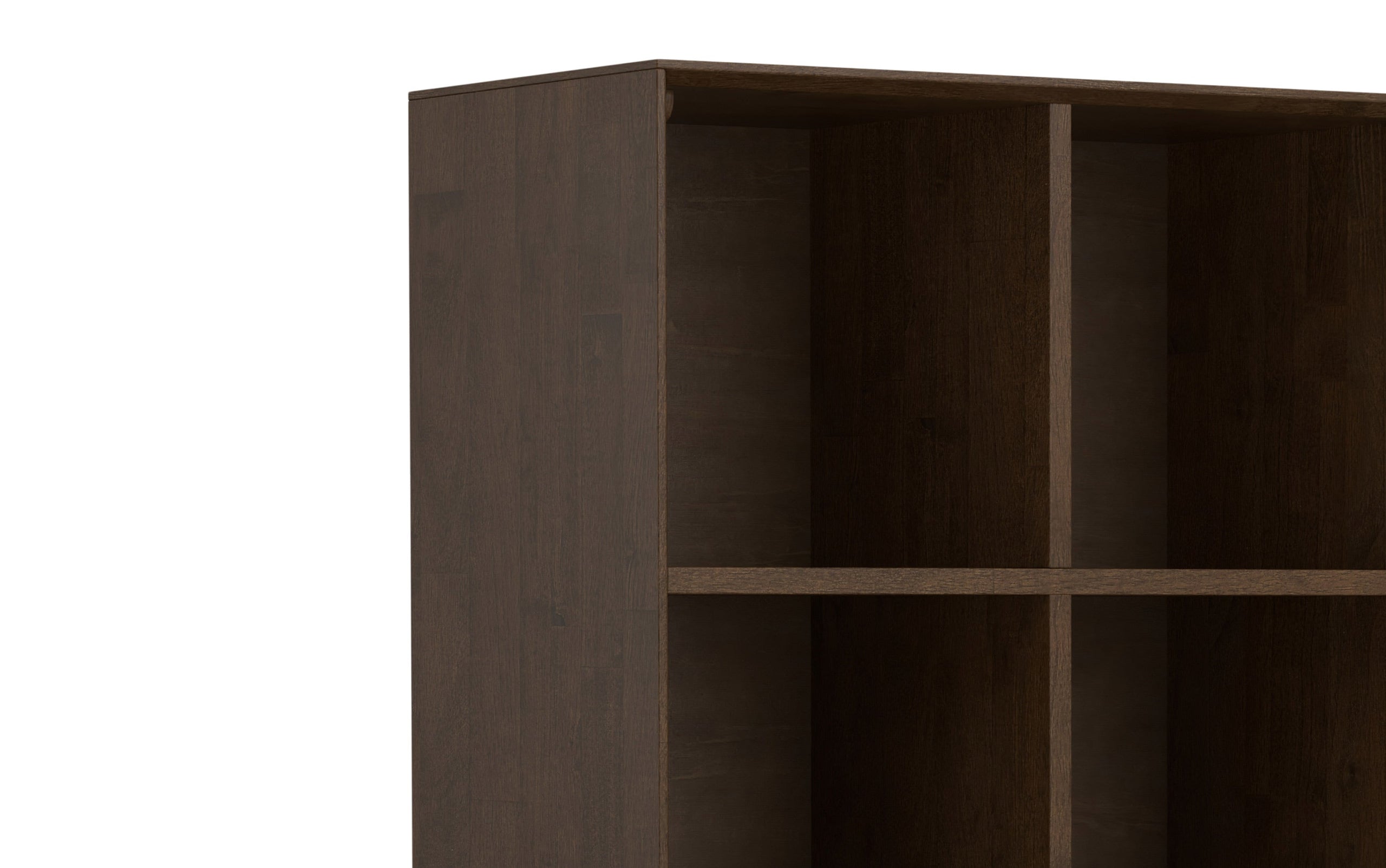 Walnut Brown | Banting 9 Cube Bookcase with Drawers