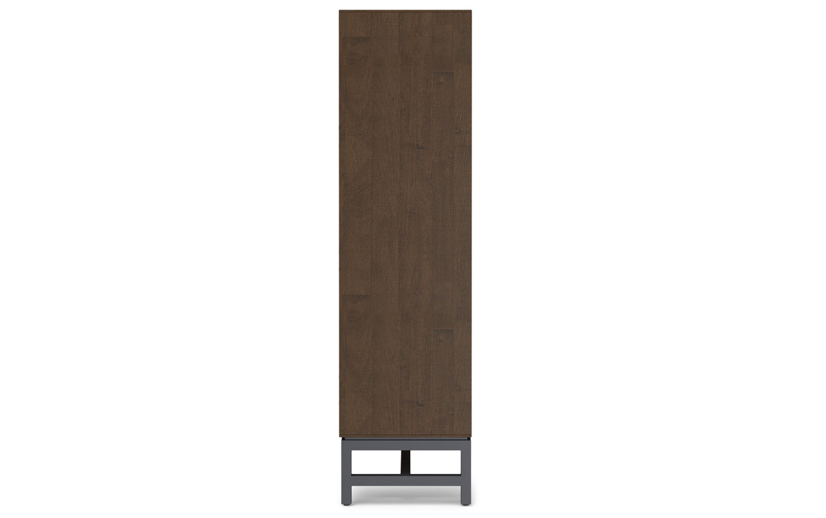 Walnut Brown | Banting 9 Cube Bookcase with Drawers