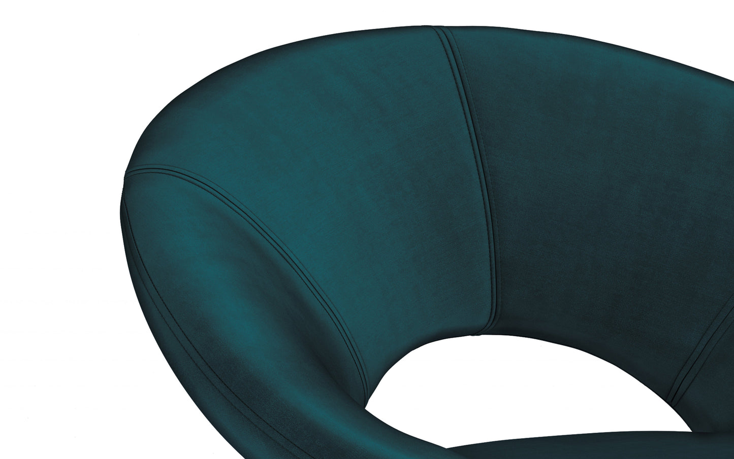 Teal Velvet Fabric | Barrett Accent Chair