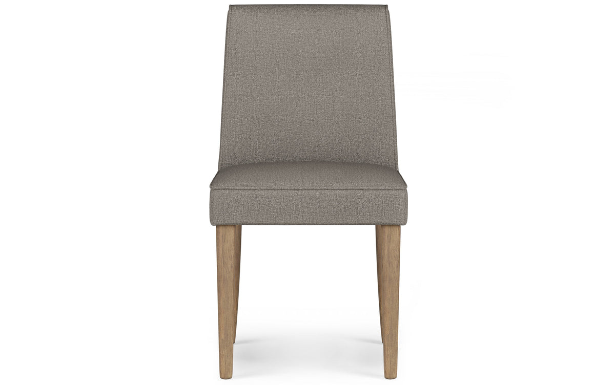 Taupe Linen Style Fabric | Bartow / Watkins 7 Piece Dining Set