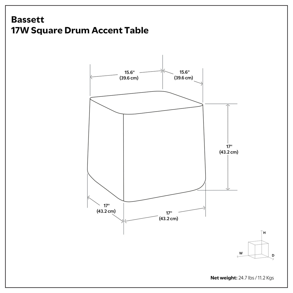 Bassett Side Table
