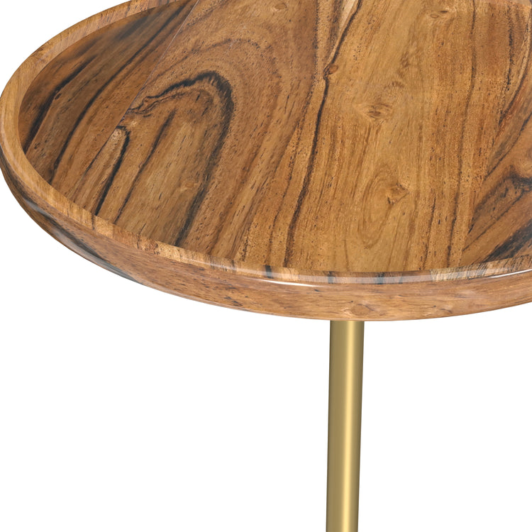 Becker Side Table in Acacia