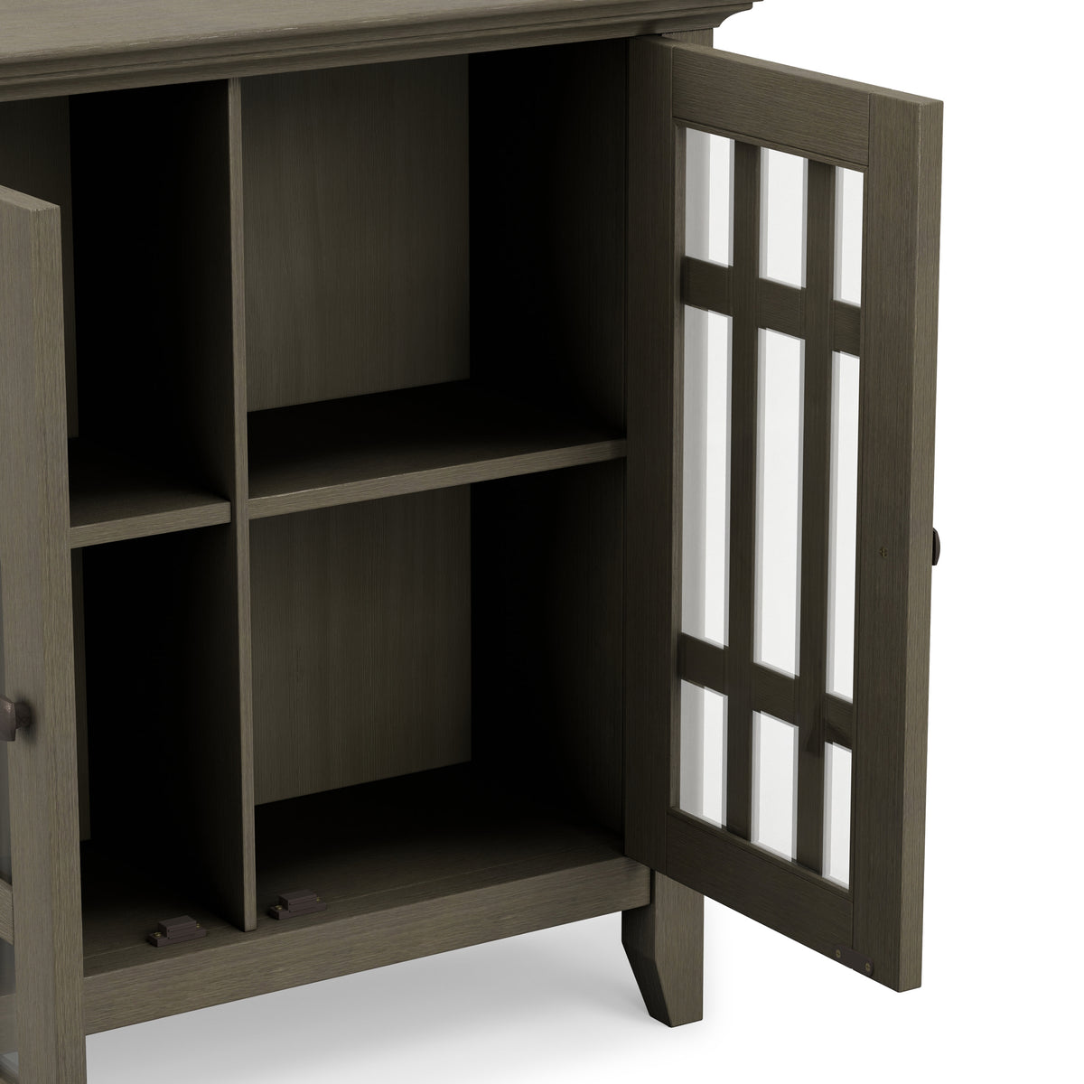 Farmhouse Grey | Bedford Low Storage Media Cabinet