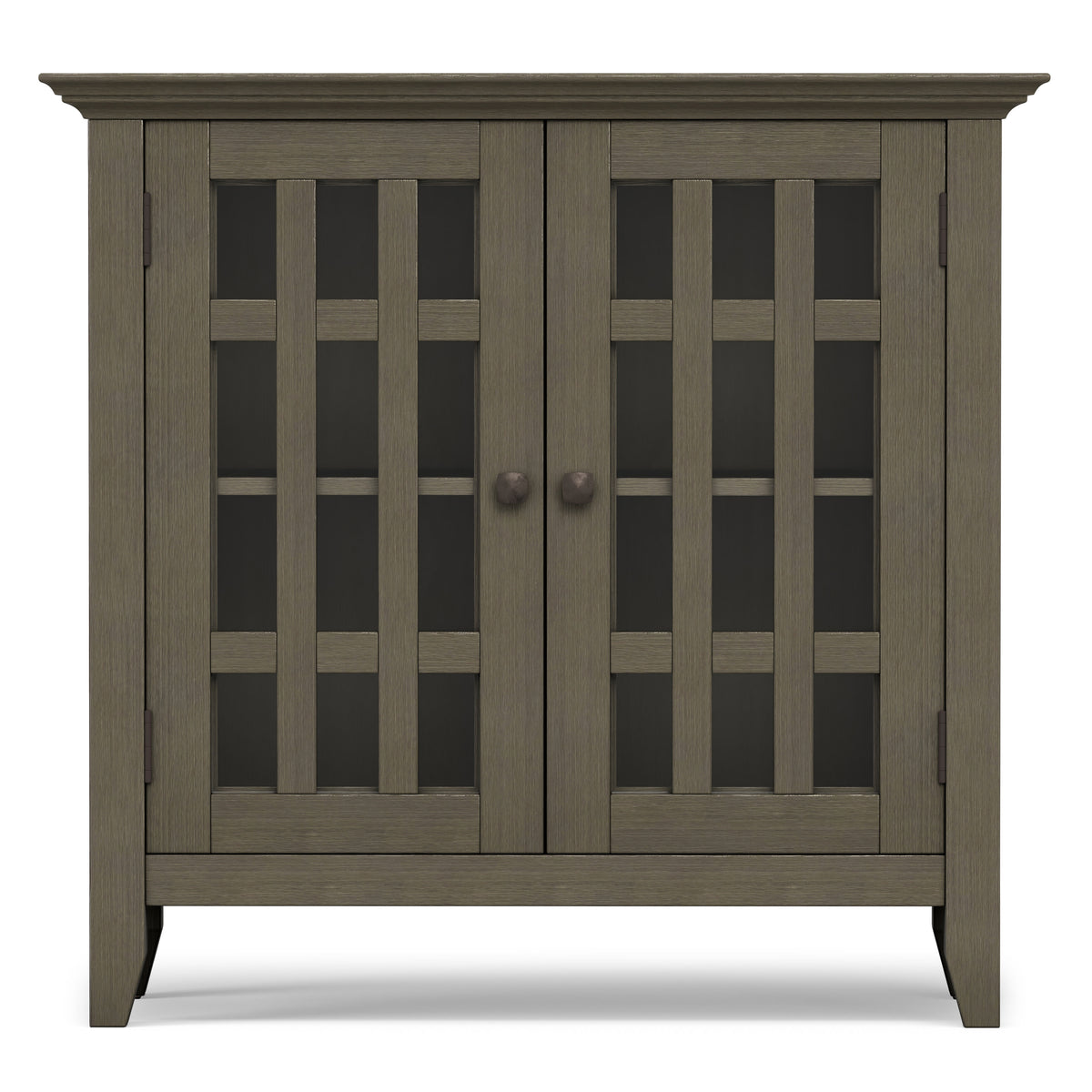 Farmhouse Grey | Bedford Low Storage Media Cabinet