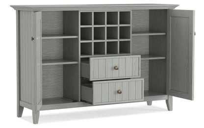 Fog Grey | Bedford Sideboard Buffet & Winerack
