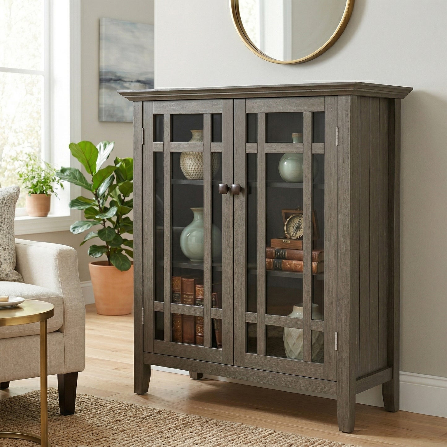 Farmhouse Grey | Bedford Storage Cabinet