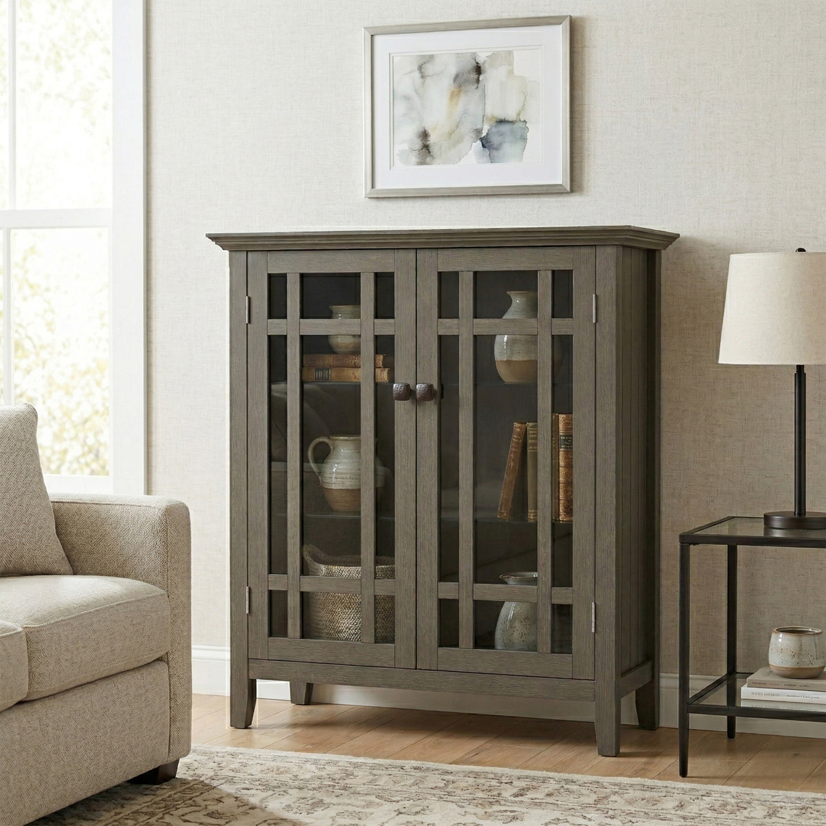 Farmhouse Grey | Bedford Storage Cabinet