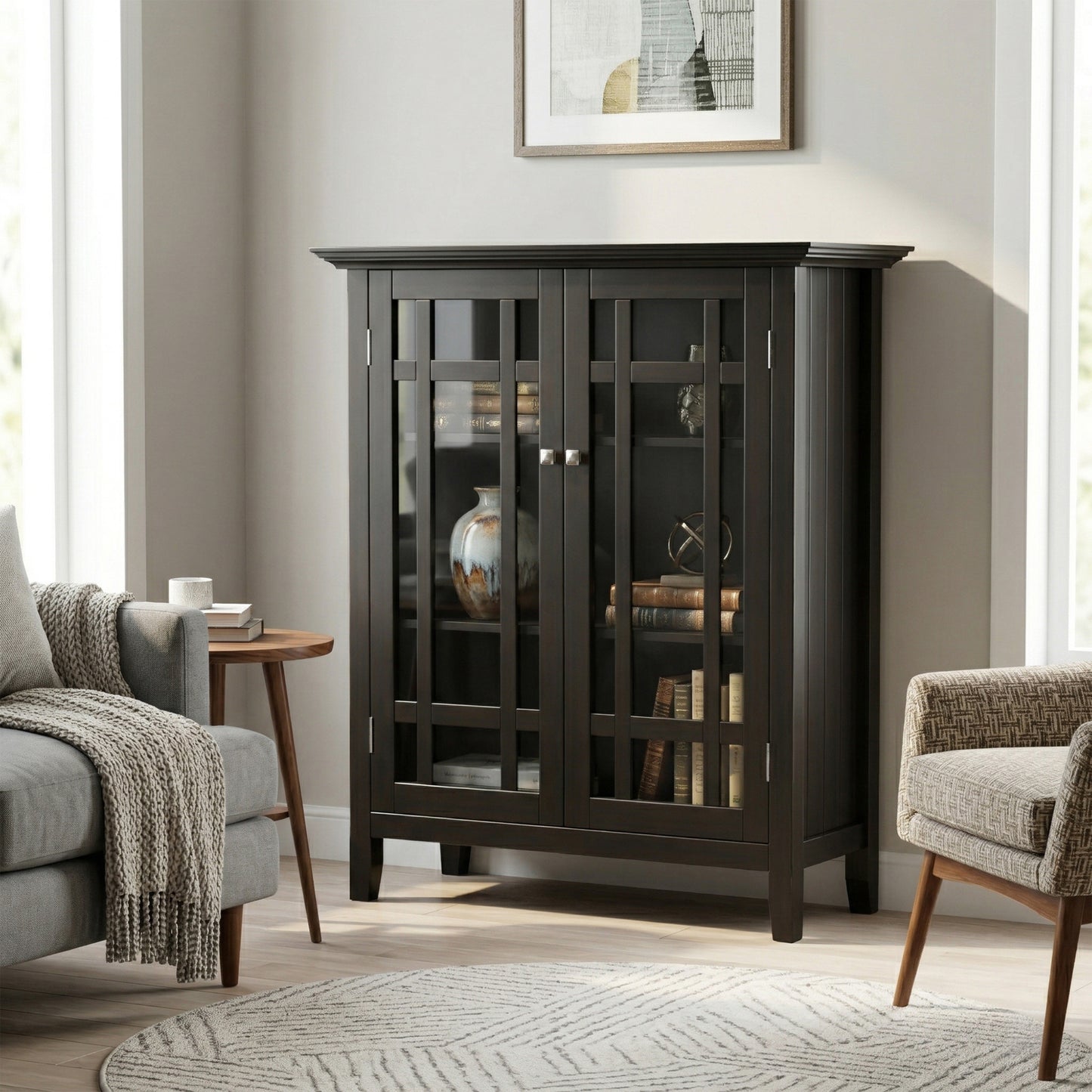 Hickory Brown| Bedford Storage Cabinet