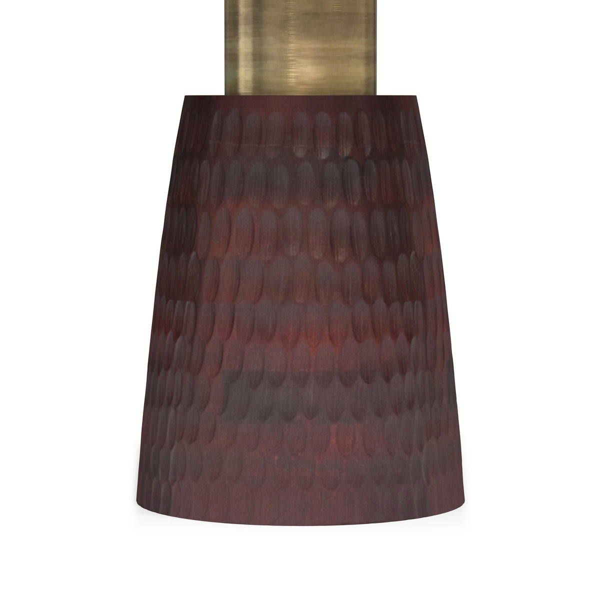 Walnut Brown/Gold | Breanna Side Table