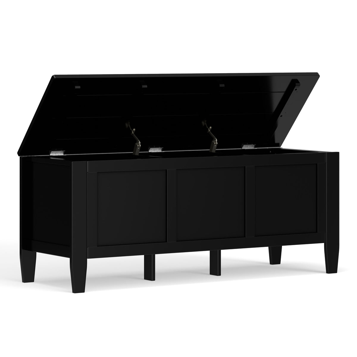 Black | Brooklyn 51 inch Storage Bench Trunk