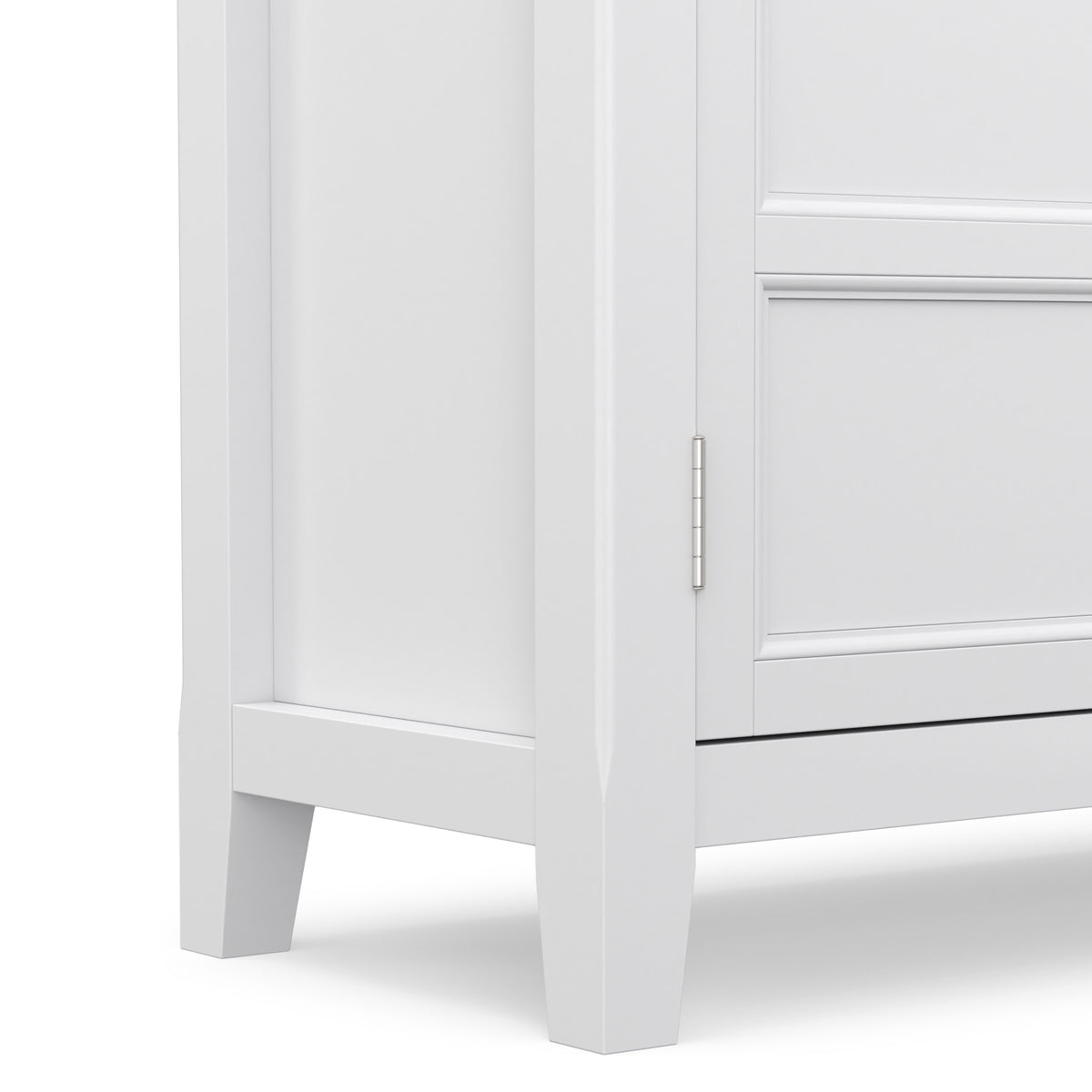 White| Burlington Low Storage Cabinet