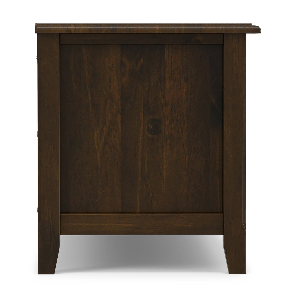 Mahogany Brown | Burlington 72 inch Low TV Media Stand