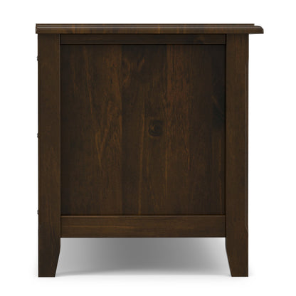 Mahogany Brown | Burlington 72 inch Low TV Media Stand