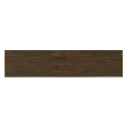 Mahogany Brown | Burlington 72 inch Low TV Media Stand