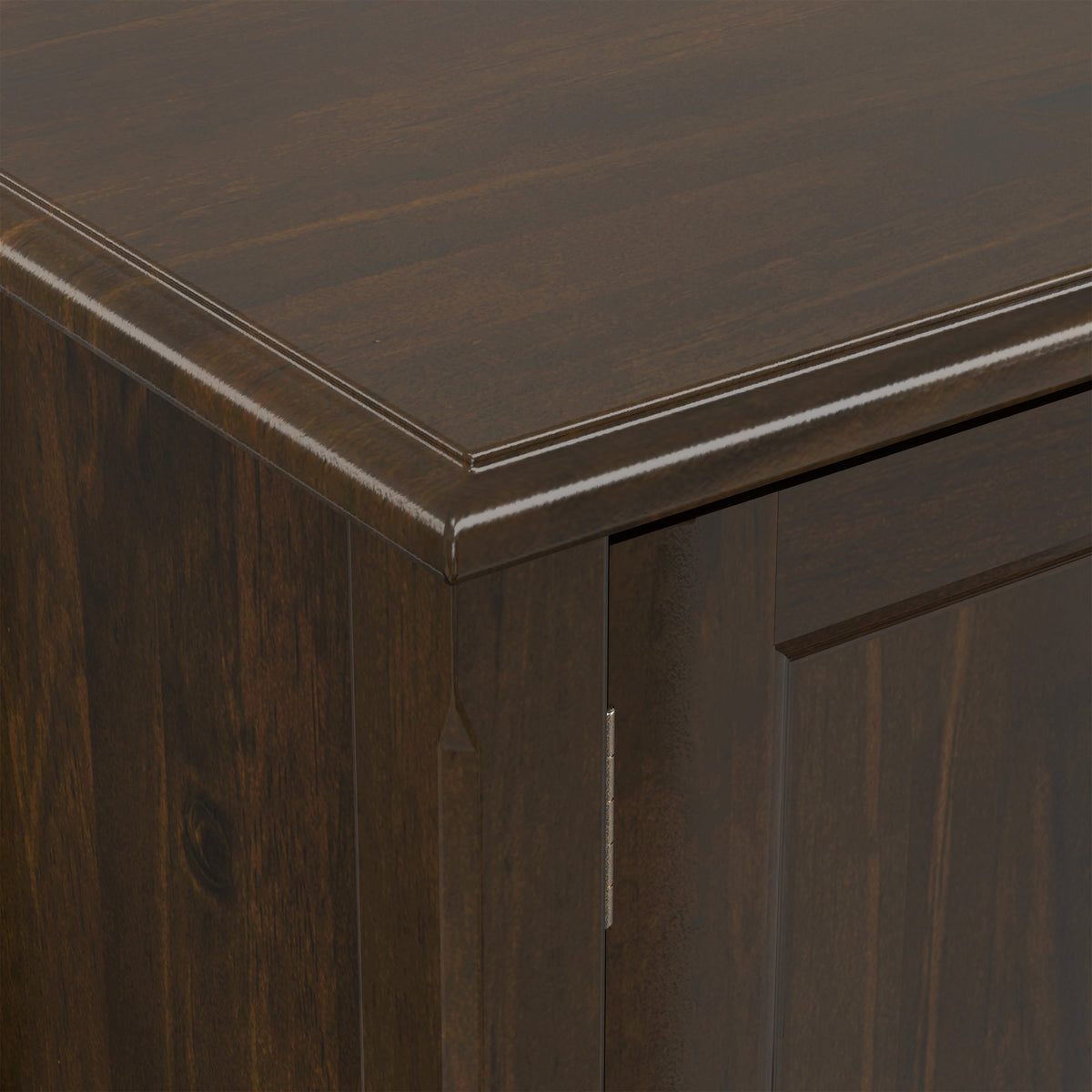 Mahogany Brown | Burlington 72 inch Low TV Media Stand
