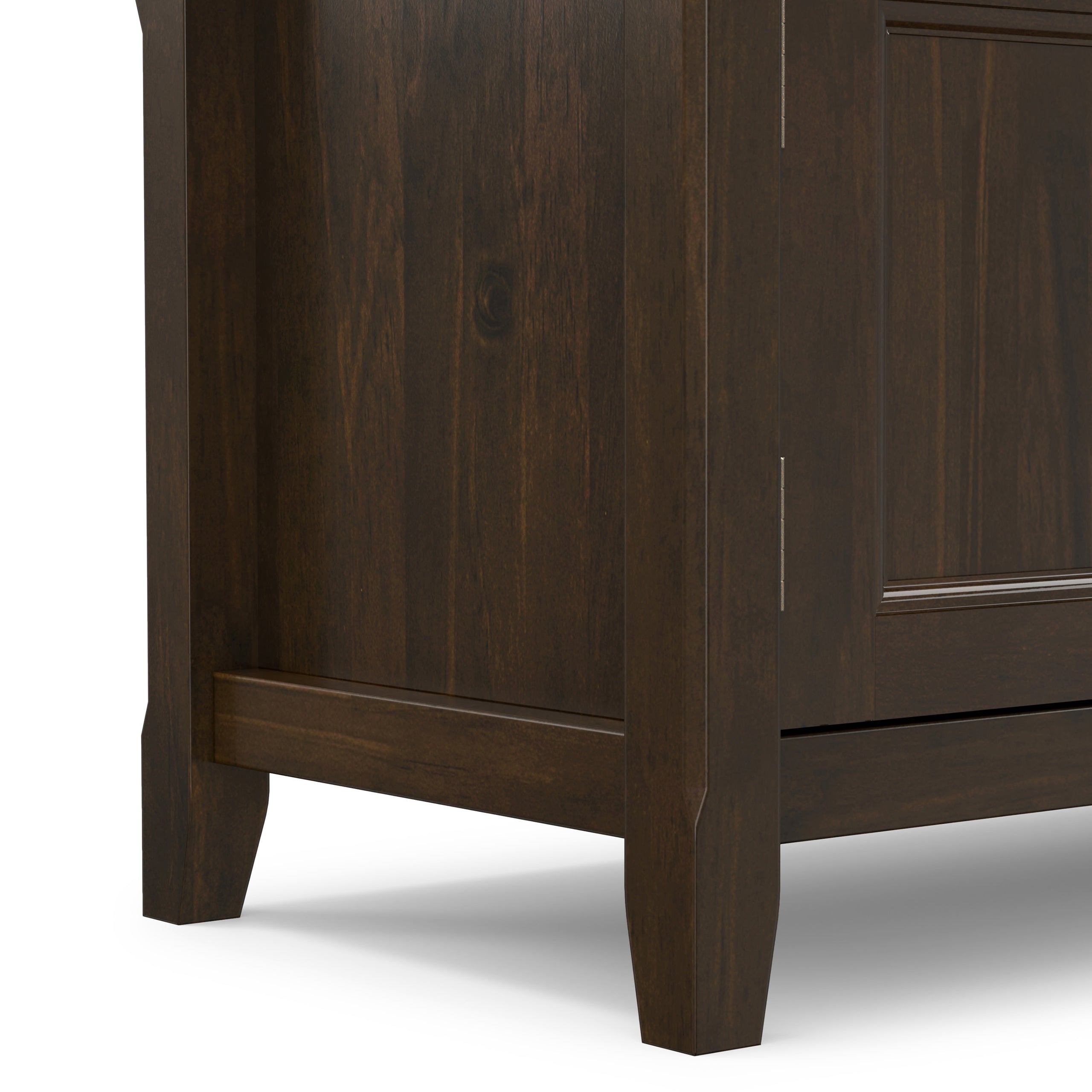 Mahogany Brown | Burlington 72 inch Low TV Media Stand