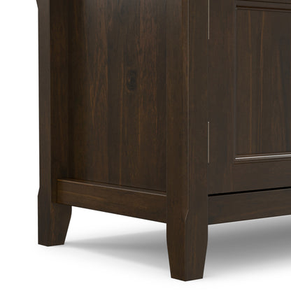 Mahogany Brown | Burlington 72 inch Low TV Media Stand