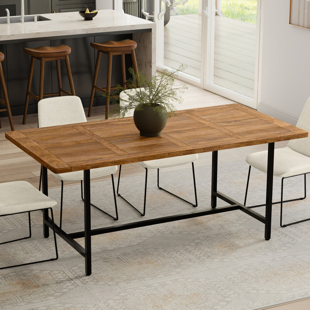 Burnt Wax | Campbell Dining Table