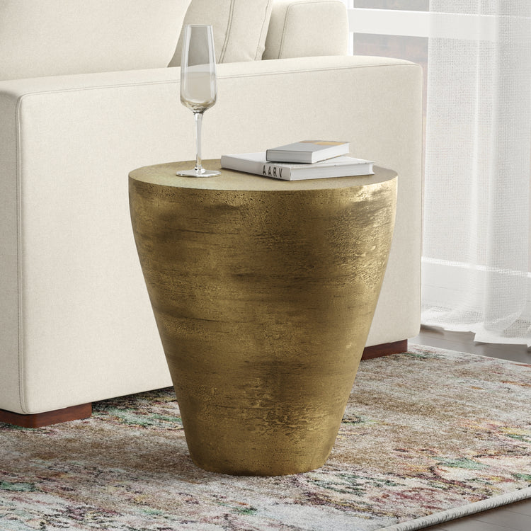 Cavan Cast Aluminum Side Table