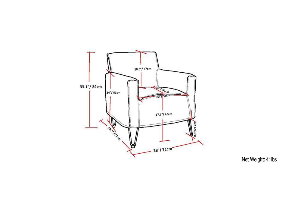 Cool Grey | Warren Accent Chair