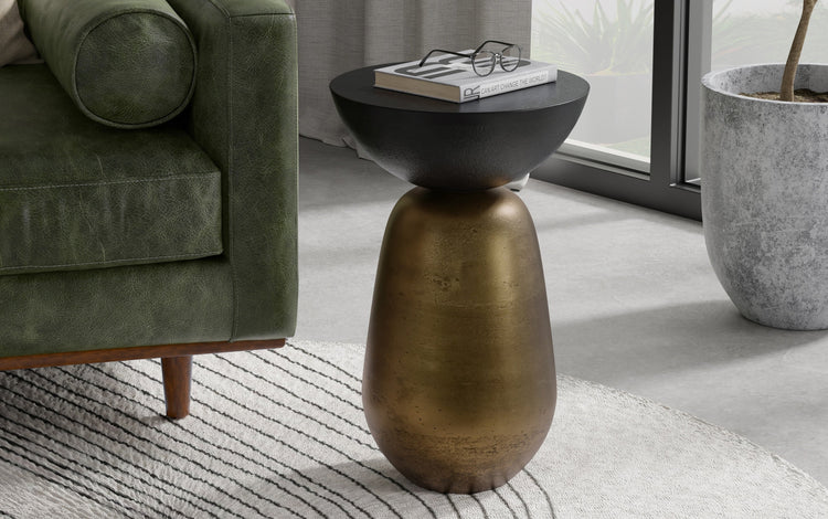 Clement Cast Aluminum Side Table