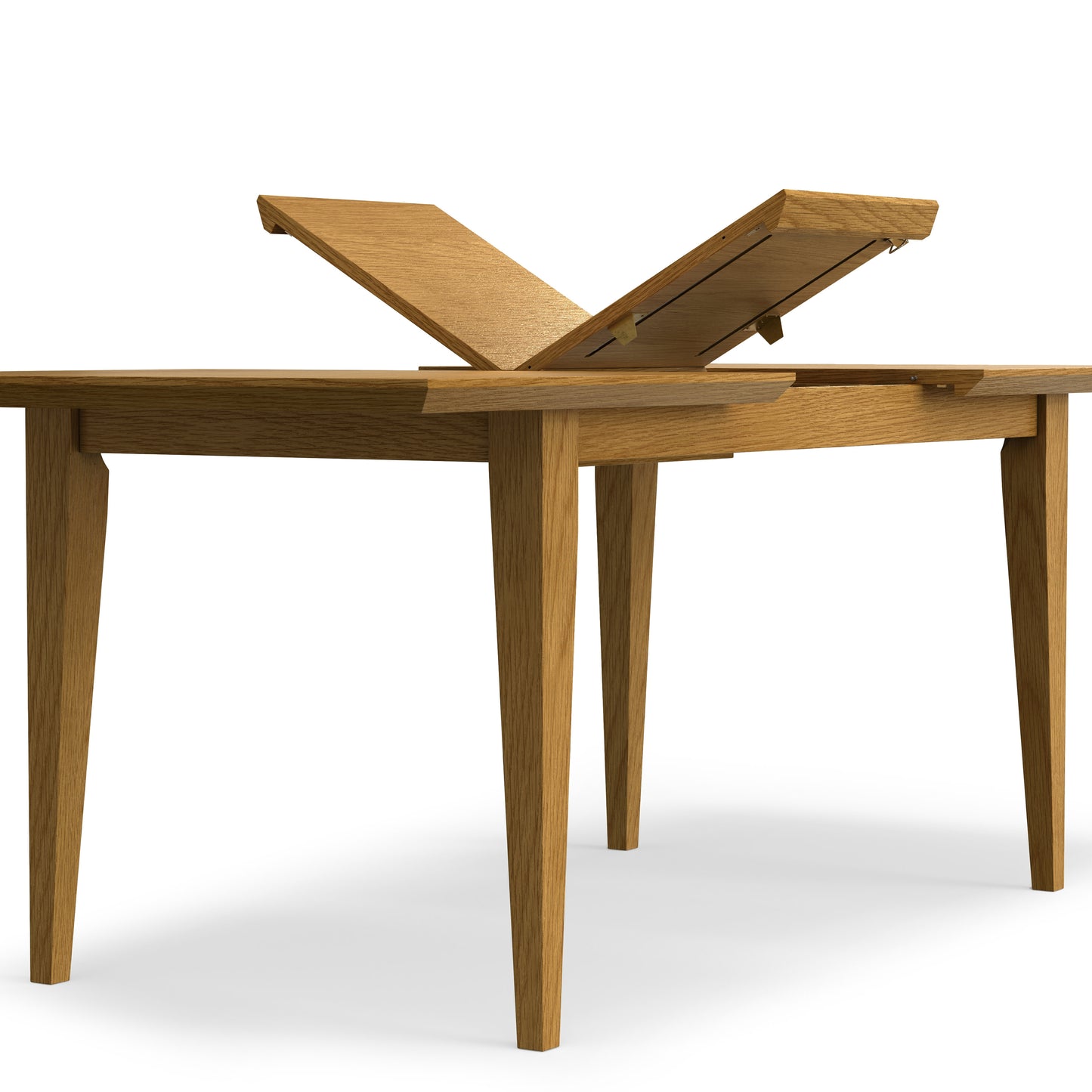 Oak Veneer Oak | Colby Extendable Dining Table in Oak