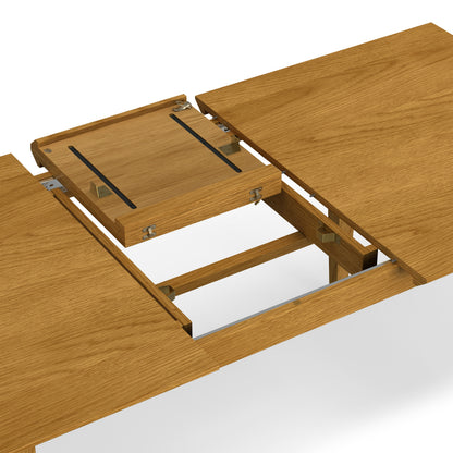 Oak Veneer Oak | Colby Extendable Dining Table in Oak
