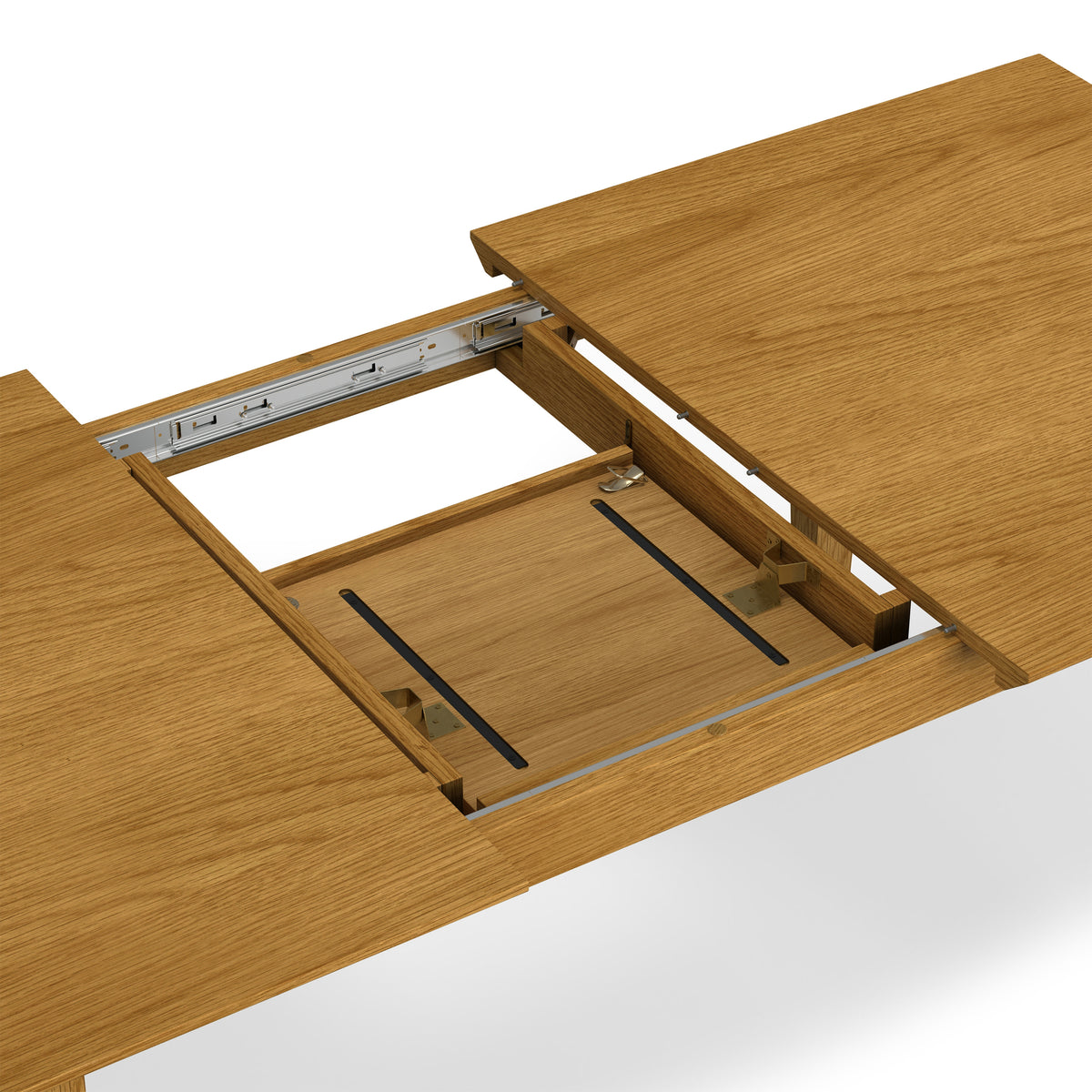 Oak Veneer Oak | Colby Extendable Dining Table in Oak