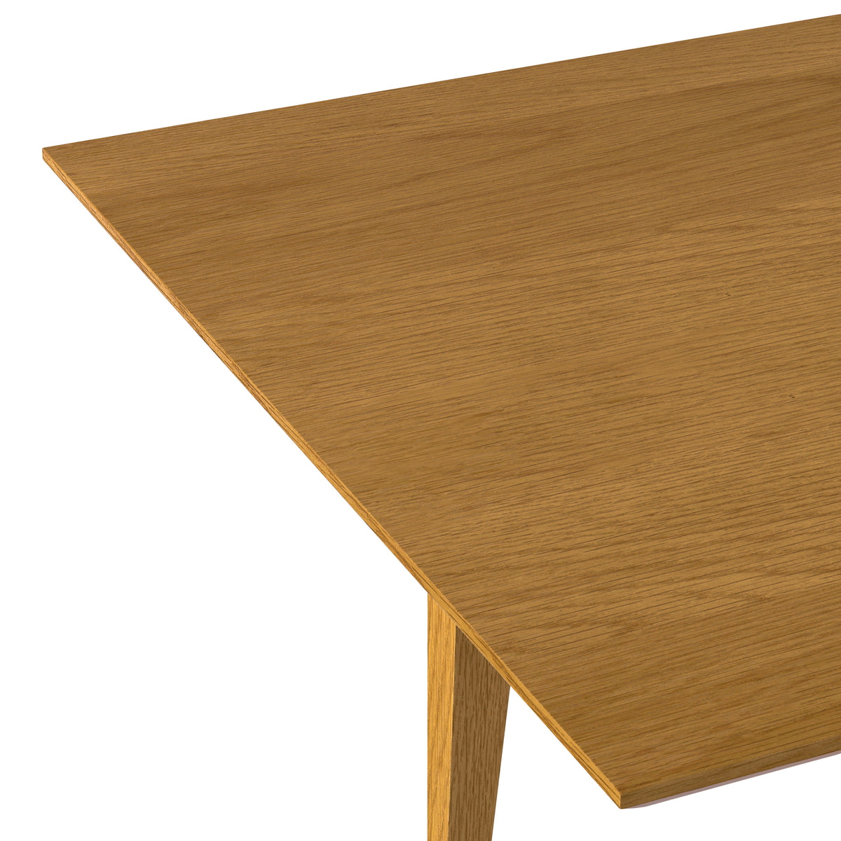Oak Veneer Oak | Colby Extendable Dining Table in Oak