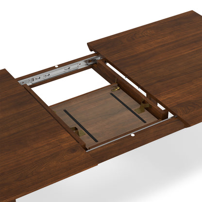Walnut Walnut | Colby Extendable Dining Table in Walnut