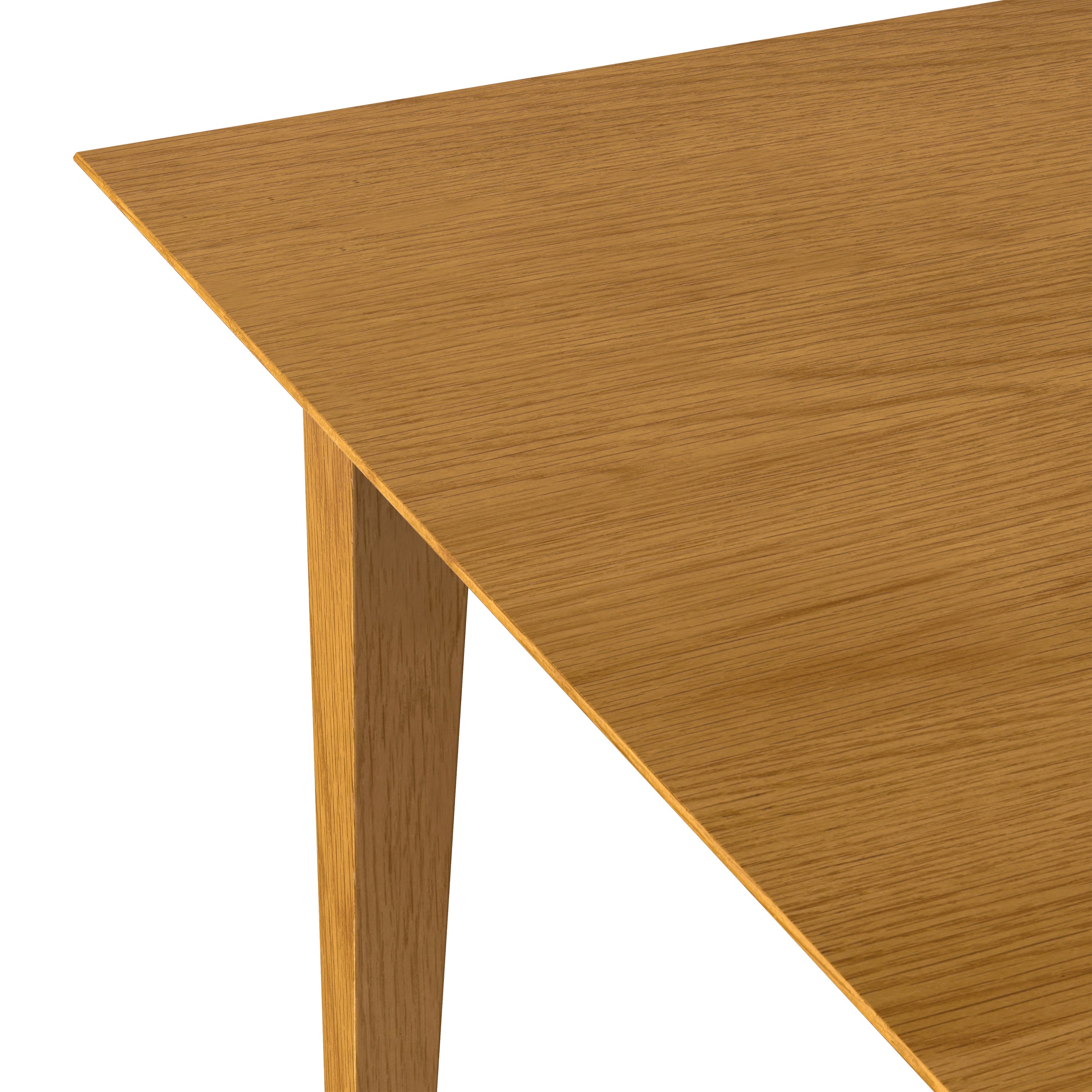 Oak Veneer Oak | Colby Rectangle Dining Table