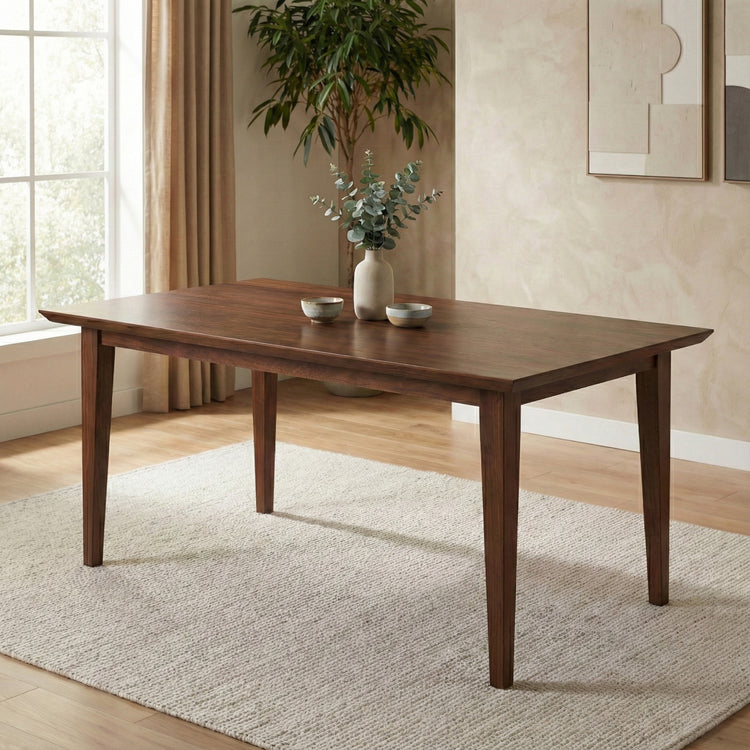 Walnut Walnut | Colby Rectangle Dining Table